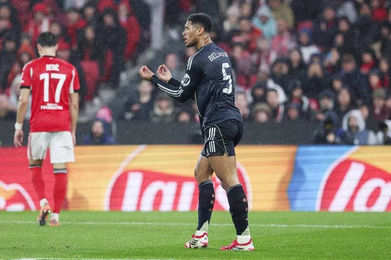 Football. UEFA Champions League. SL Benfica - Real Madrid. 28.01.2026