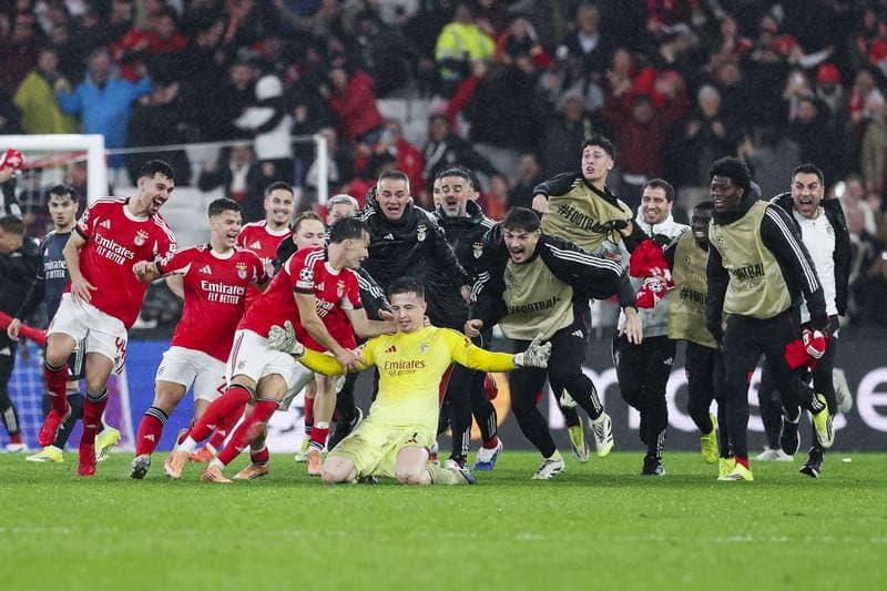 Football. UEFA Champions League. SL Benfica - Real Madrid. 28.01.2026