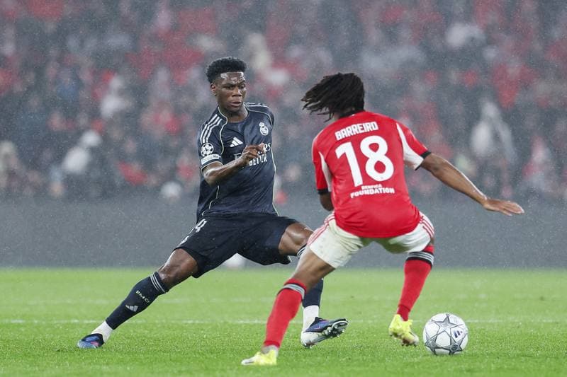 Football. UEFA Champions League. SL Benfica - Real Madrid. 28.01.2026