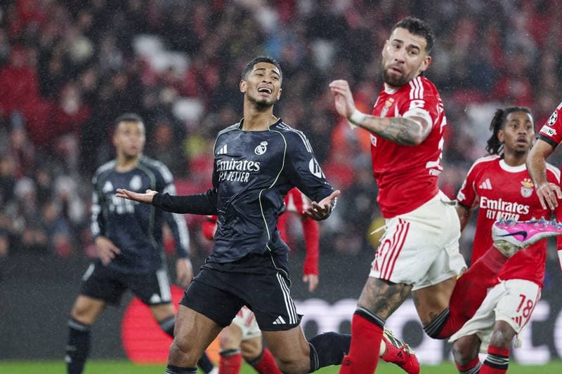 Football. UEFA Champions League. SL Benfica - Real Madrid. 28.01.2026