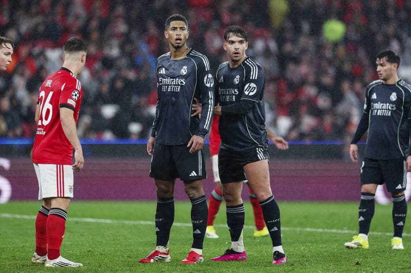 Football. UEFA Champions League. SL Benfica - Real Madrid. 28.01.2026