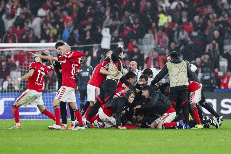 Football. UEFA Champions League. SL Benfica - Real Madrid. 28.01.2026
