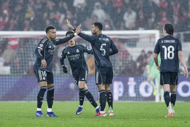 Football. UEFA Champions League. SL Benfica - Real Madrid. 28.01.2026