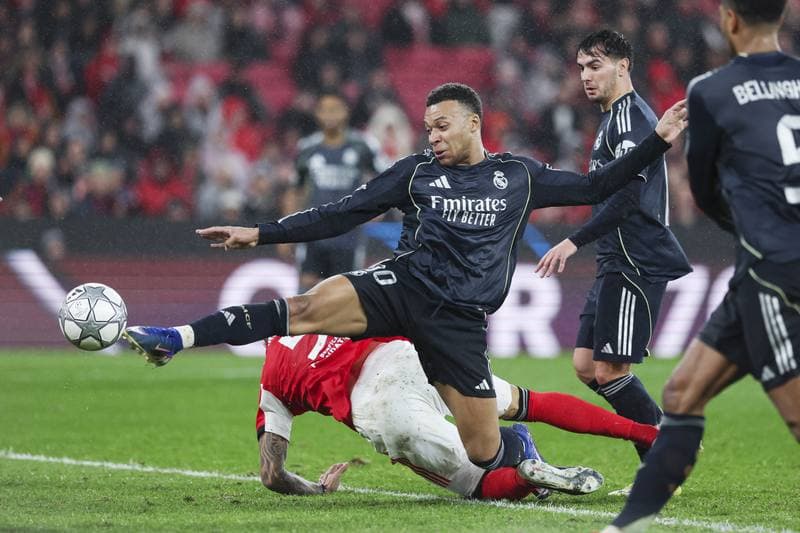 Football. UEFA Champions League. SL Benfica - Real Madrid. 28.01.2026