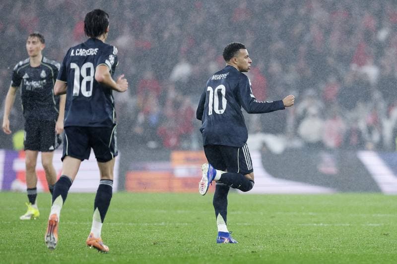 Football. UEFA Champions League. SL Benfica - Real Madrid. 28.01.2026