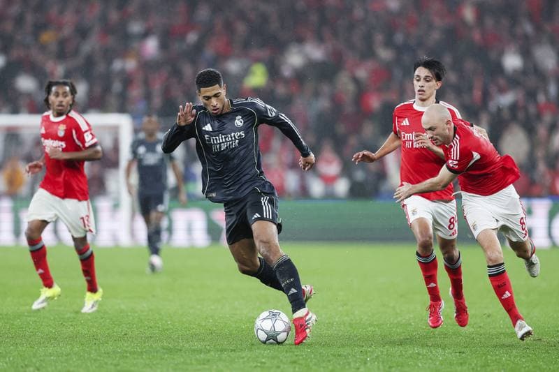Football. UEFA Champions League. SL Benfica - Real Madrid. 28.01.2026