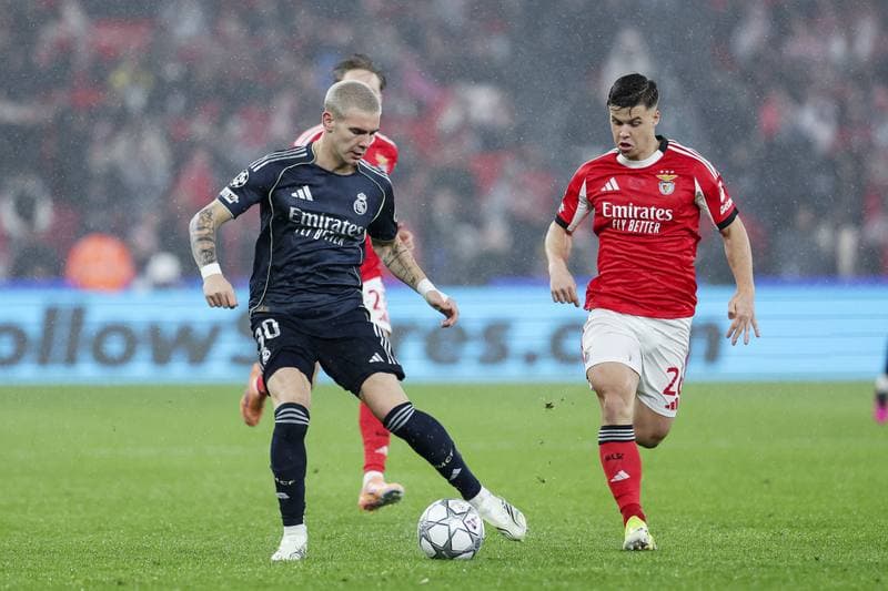 Football. UEFA Champions League. SL Benfica - Real Madrid. 28.01.2026