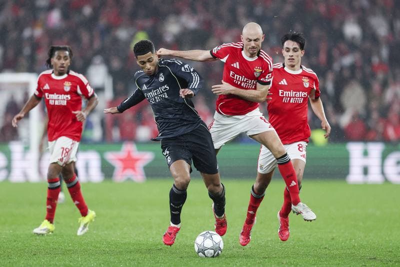 Football. UEFA Champions League. SL Benfica - Real Madrid. 28.01.2026