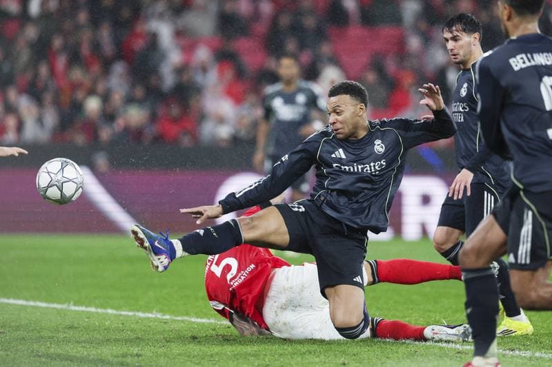 Football. UEFA Champions League. SL Benfica - Real Madrid. 28.01.2026