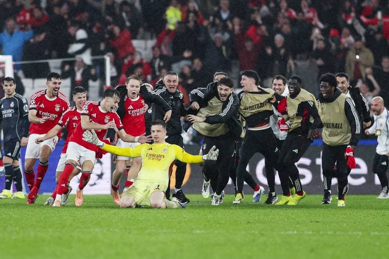 Football. UEFA Champions League. SL Benfica - Real Madrid. 28.01.2026
