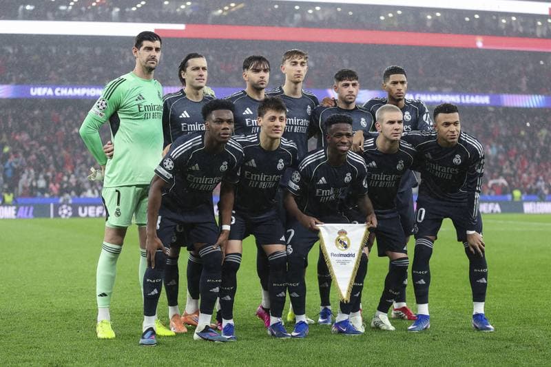 Football. UEFA Champions League. SL Benfica - Real Madrid. 28.01.2026