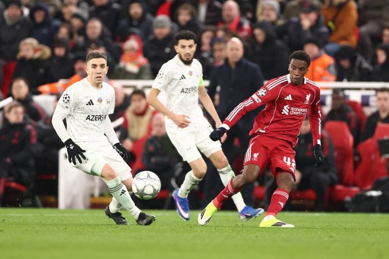Football. UEFA Champions League. Liverpool - FK Qarabag. 28.01.2026