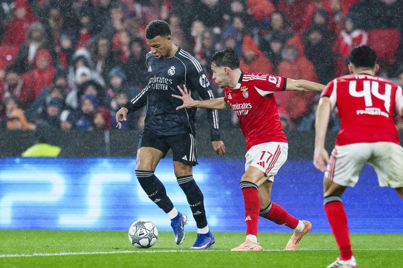 Football. UEFA Champions League. SL Benfica - Real Madrid. 28.01.2026