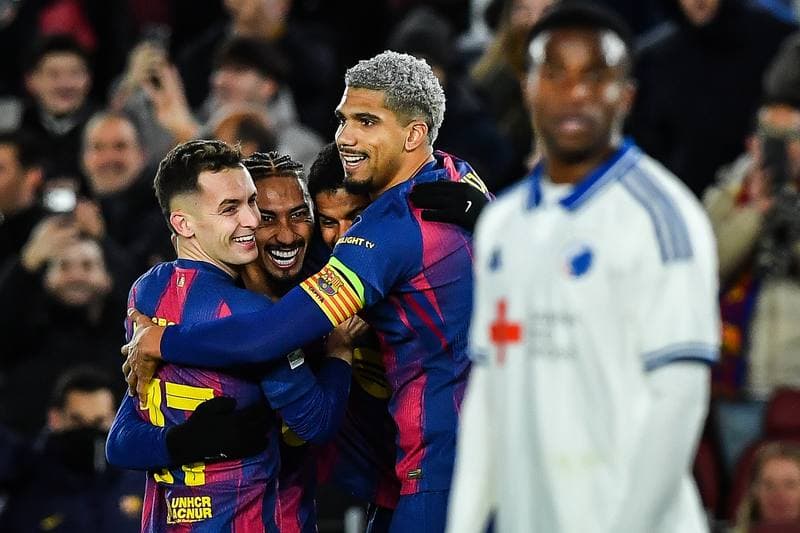 Football. UEFA Champions League. FC Barcelona - FC Copenhagen. 28.01.2026