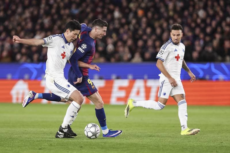 Football. UEFA Champions League. FC Barcelona - FC Copenhagen. 28.01.2026
