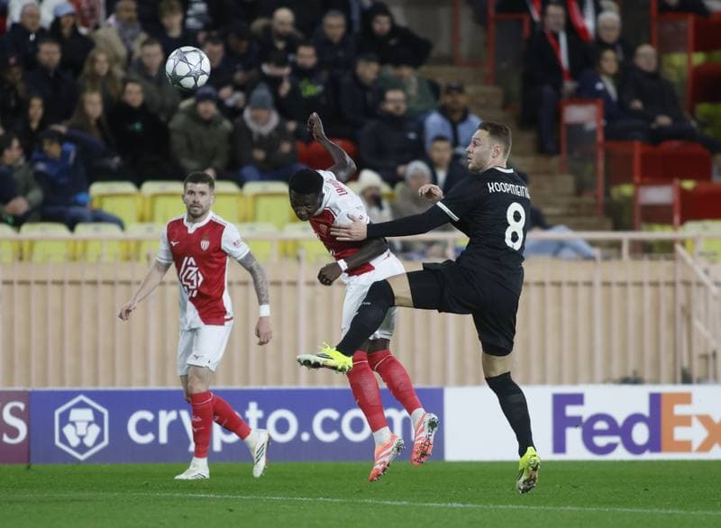 Football. UEFA Champions League. AS Monaco - Juventus. 28.01.2026