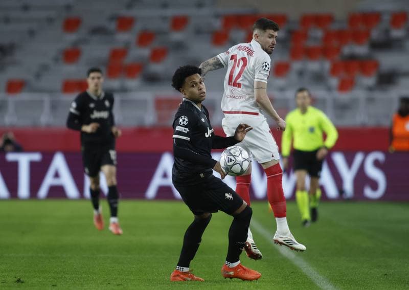 Football. UEFA Champions League. AS Monaco - Juventus. 28.01.2026