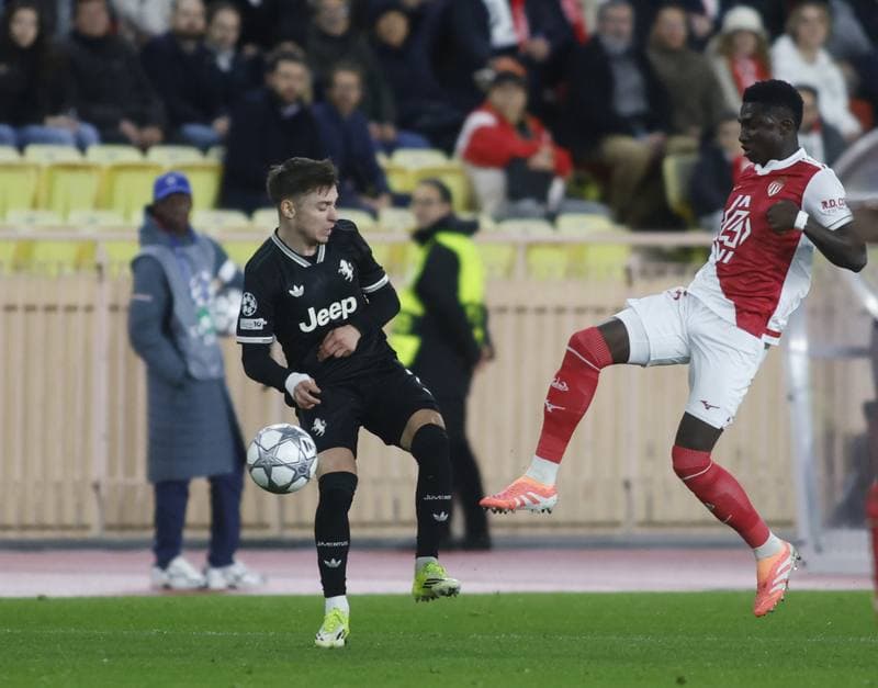 Football. UEFA Champions League. AS Monaco - Juventus. 28.01.2026