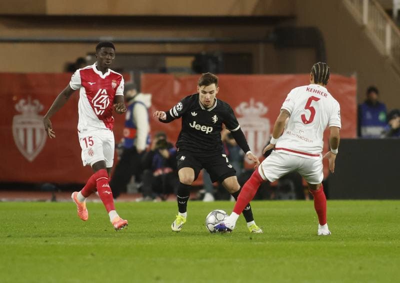 Football. UEFA Champions League. AS Monaco - Juventus. 28.01.2026