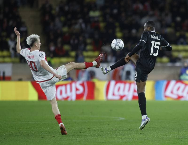 Football. UEFA Champions League. AS Monaco - Juventus. 28.01.2026