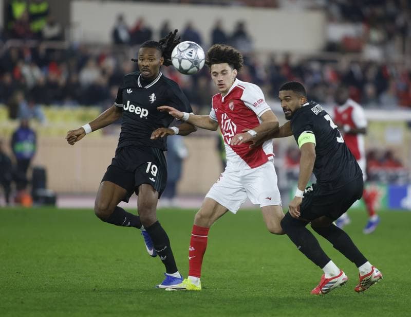 Football. UEFA Champions League. AS Monaco - Juventus. 28.01.2026