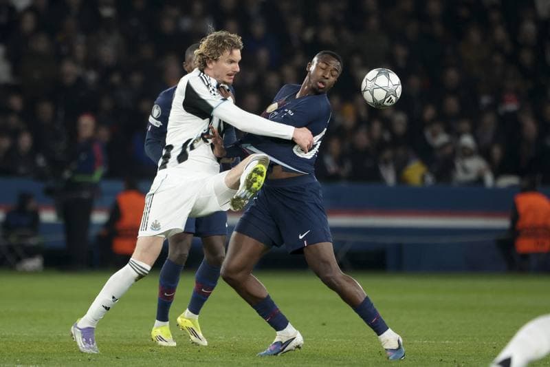 Football. UEFA Champions League. Paris Saint-Germain - Newcastle United. 28.01.2026