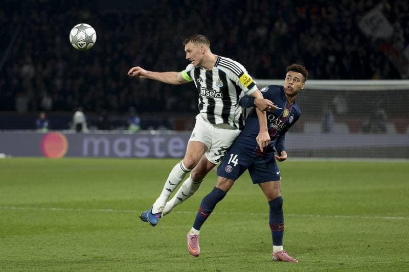 Football. UEFA Champions League. Paris Saint-Germain - Newcastle United. 28.01.2026