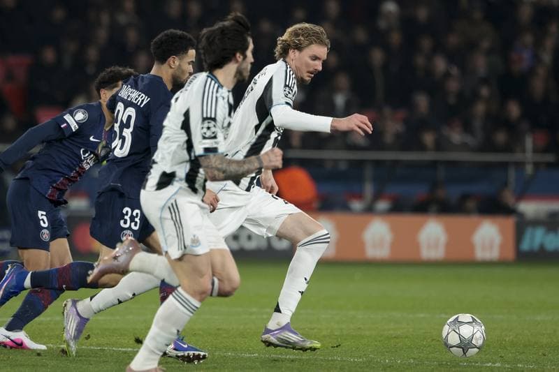 Football. UEFA Champions League. Paris Saint-Germain - Newcastle United. 28.01.2026