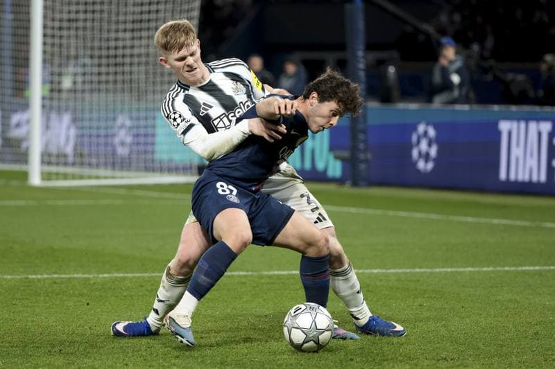 Football. UEFA Champions League. Paris Saint-Germain - Newcastle United. 28.01.2026