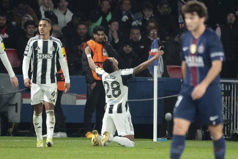 Football. UEFA Champions League. Paris Saint-Germain - Newcastle United. 28.01.2026
