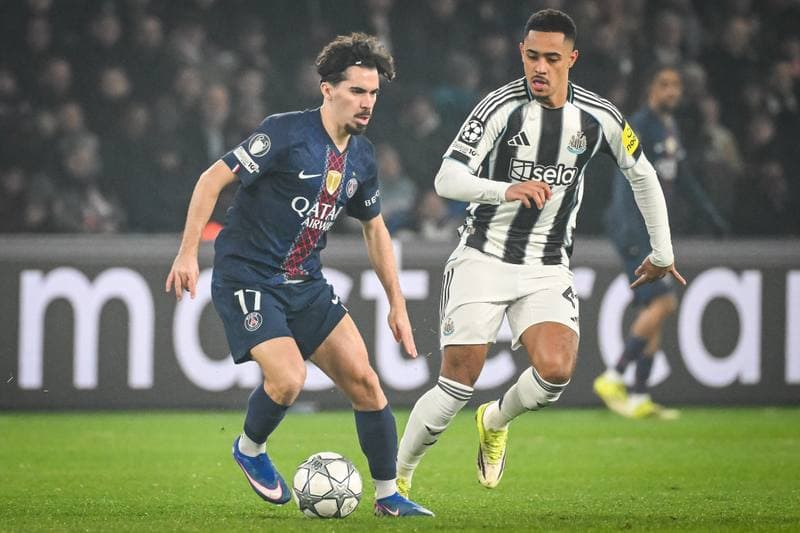 Football. UEFA Champions League. Paris Saint-Germain - Newcastle United. 28.01.2026