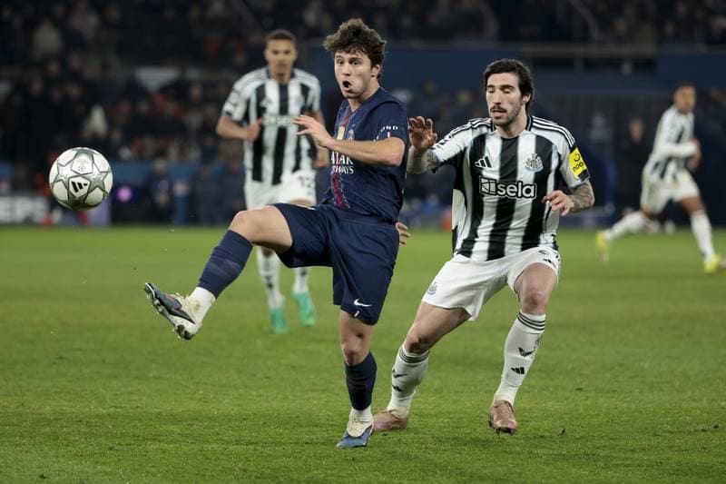 Football. UEFA Champions League. Paris Saint-Germain - Newcastle United. 28.01.2026