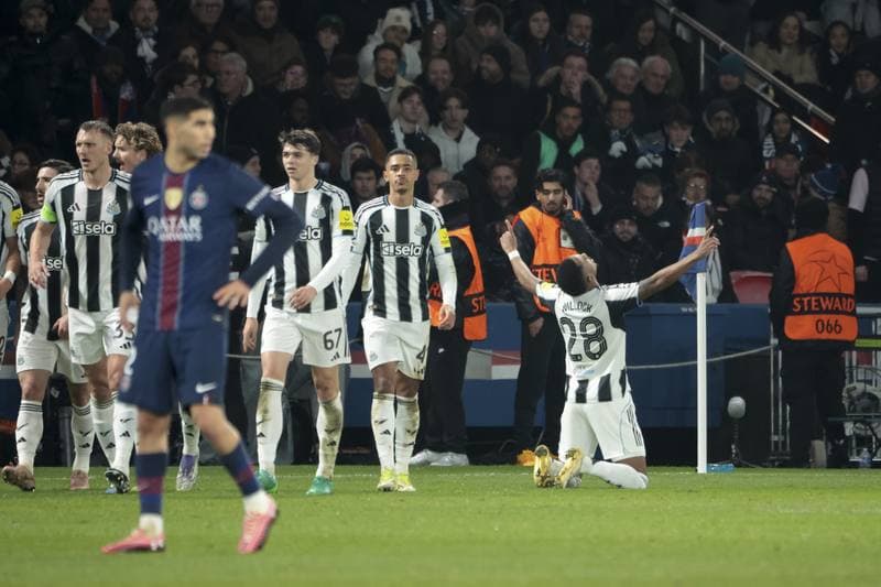 Football. UEFA Champions League. Paris Saint-Germain - Newcastle United. 28.01.2026