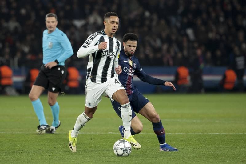 Football. UEFA Champions League. Paris Saint-Germain - Newcastle United. 28.01.2026