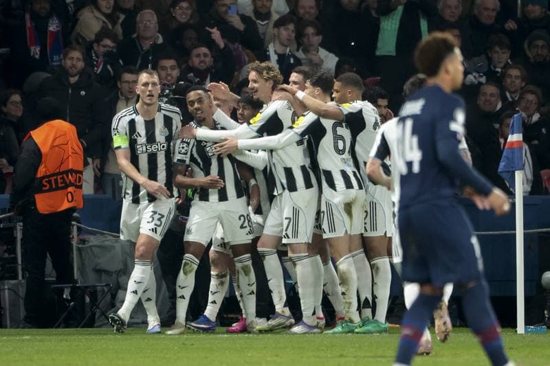 Football. UEFA Champions League. Paris Saint-Germain - Newcastle United. 28.01.2026