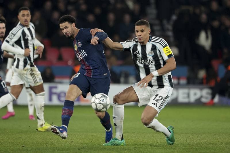 Football. UEFA Champions League. Paris Saint-Germain - Newcastle United. 28.01.2026