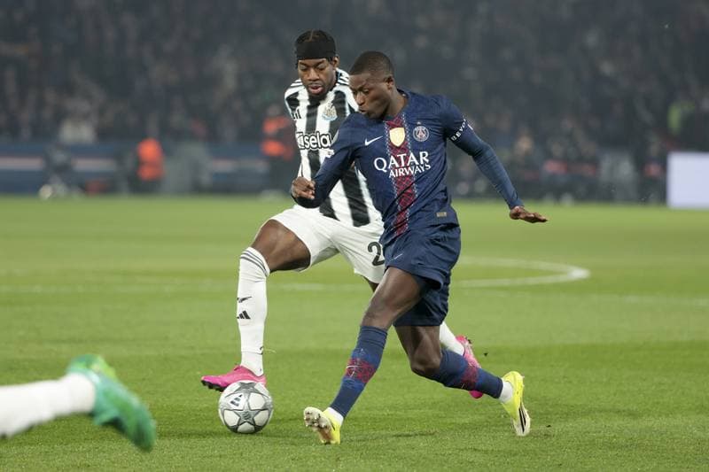 Football. UEFA Champions League. Paris Saint-Germain - Newcastle United. 28.01.2026