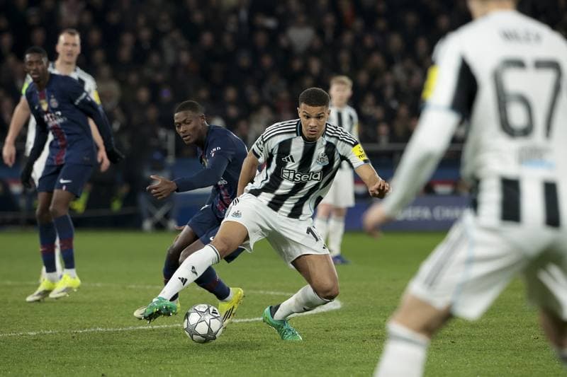 Football. UEFA Champions League. Paris Saint-Germain - Newcastle United. 28.01.2026