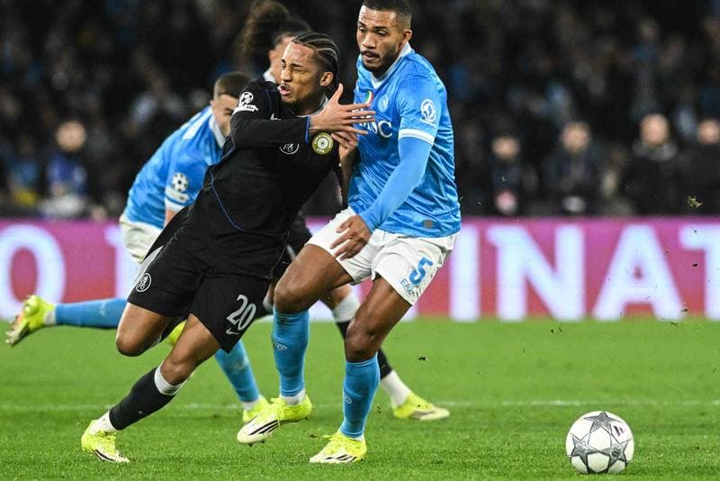 Football. UEFA Champions League. SSC Napoli - Chelsea FC. 05.11.2025