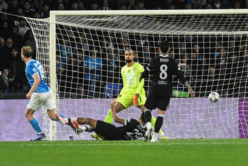 Football. UEFA Champions League. SSC Napoli - Chelsea FC. 05.11.2025