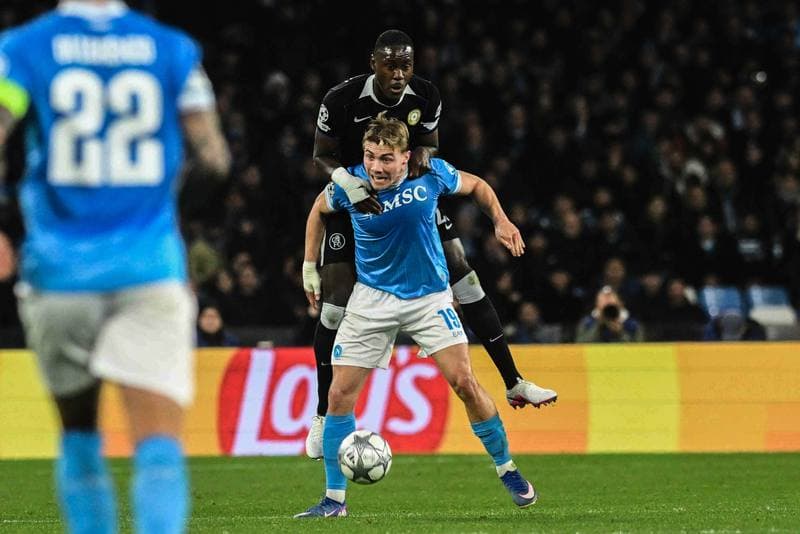 Football. UEFA Champions League. SSC Napoli - Chelsea FC. 05.11.2025