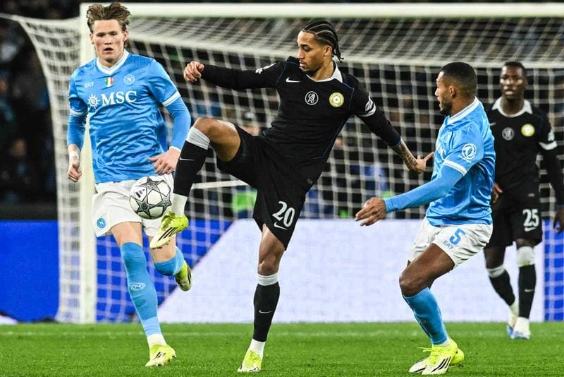 Football. UEFA Champions League. SSC Napoli - Chelsea FC. 05.11.2025