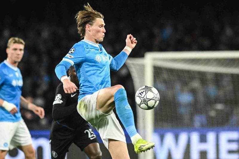 Football. UEFA Champions League. SSC Napoli - Chelsea FC. 05.11.2025