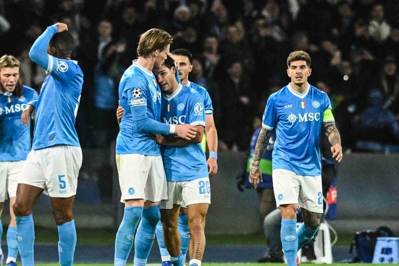 Football. UEFA Champions League. SSC Napoli - Chelsea FC. 05.11.2025