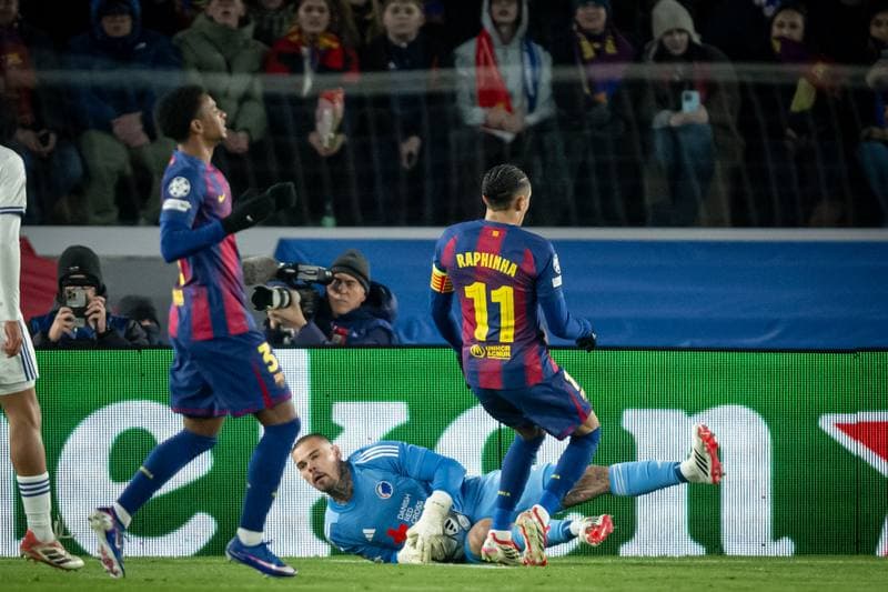 Football. UEFA Champions League. FC Barcelona - FC Copenhagen. 28.01.2026