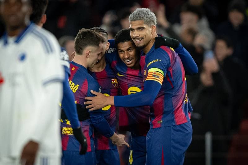 Football. UEFA Champions League. FC Barcelona - FC Copenhagen. 28.01.2026
