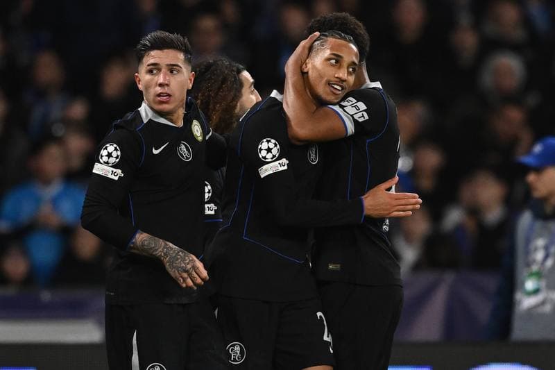 Football. UEFA Champions League. SSC Napoli - Chelsea FC. 05.11.2025