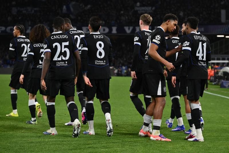 Football. UEFA Champions League. SSC Napoli - Chelsea FC. 05.11.2025
