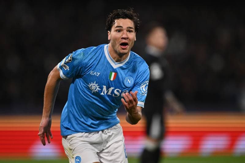 Football. UEFA Champions League. SSC Napoli - Chelsea FC. 05.11.2025