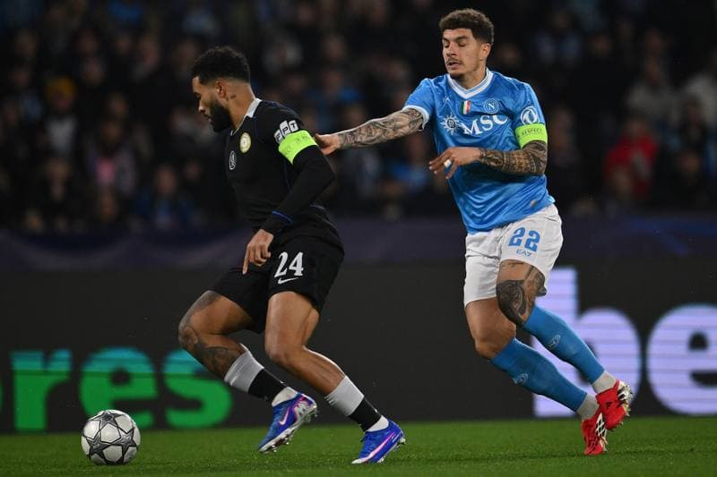 Football. UEFA Champions League. SSC Napoli - Chelsea FC. 05.11.2025
